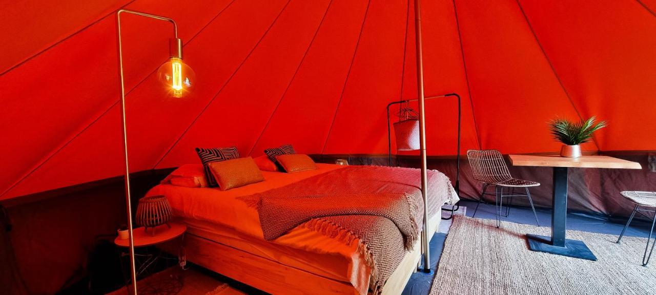 Fiertelmeers Boutique Glamping Hotell Ronse Eksteriør bilde